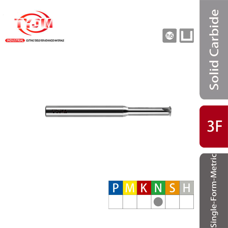 Thread Milling Single Form THREAD MILLS - SINGLE - FORM -METRIC(HP 1P 3F) – Taiyuetools